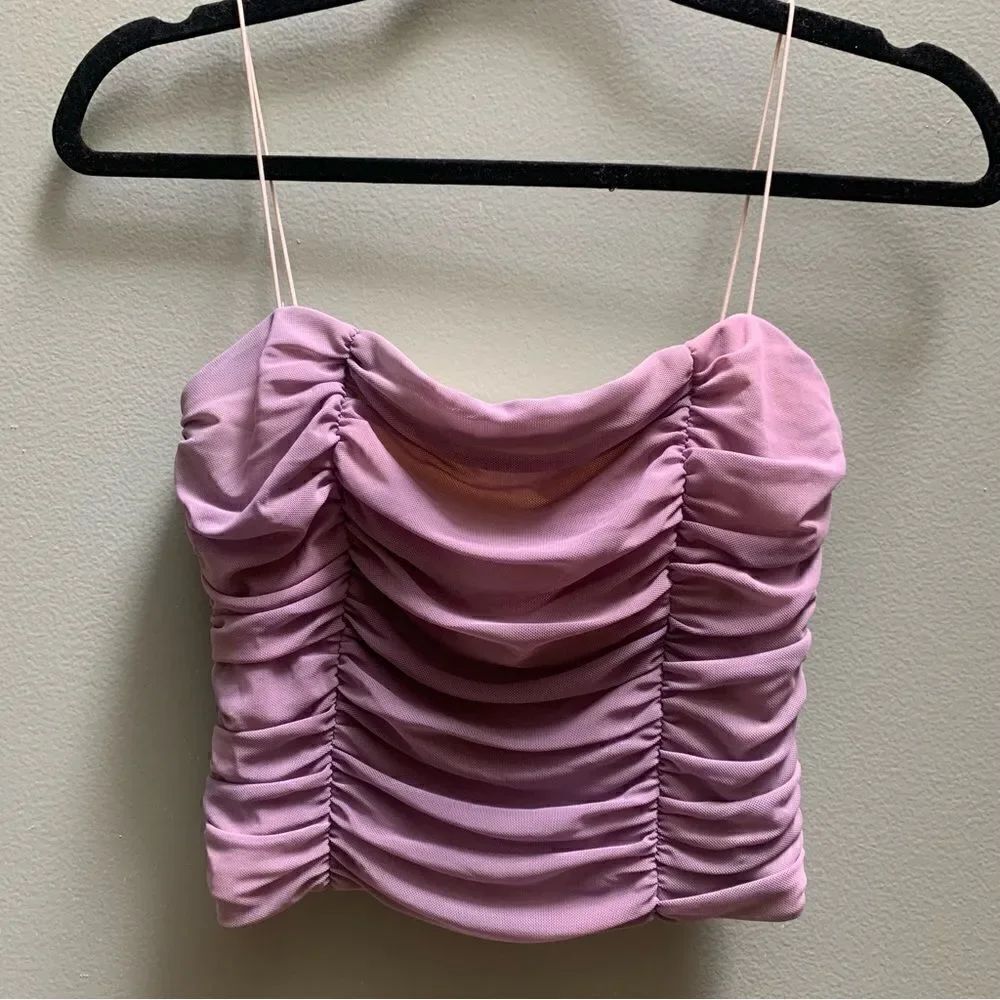 Beige Botany Tank Top Small - Picture 4 of 4